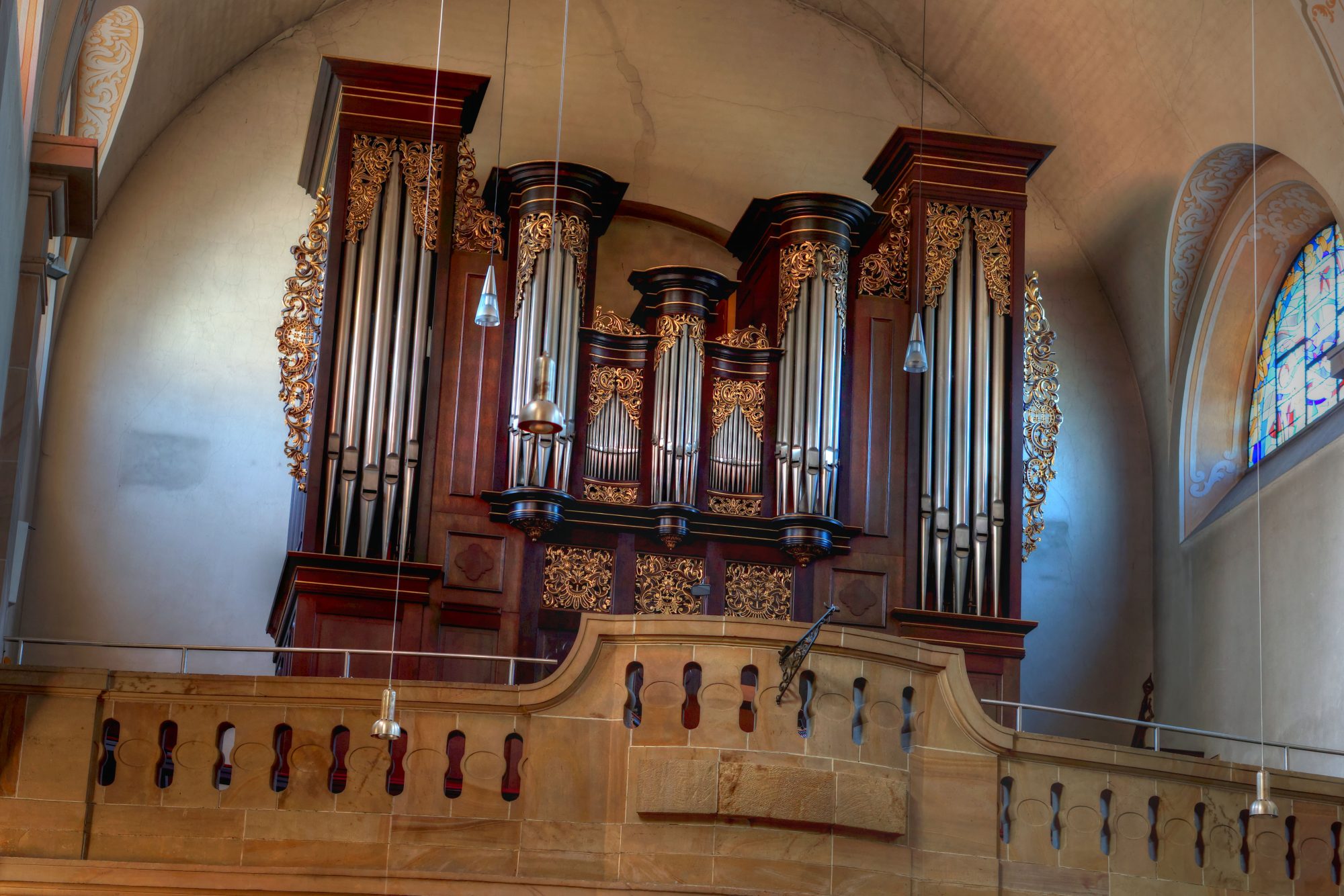Orgel in St. Maximin Foto: Jürgen Dewald