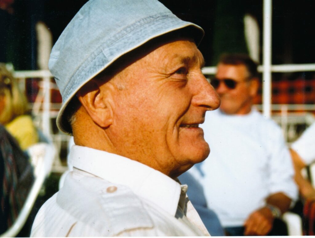 Karl Wörsdörfer bei einem Ausflug der TUS Horchheim