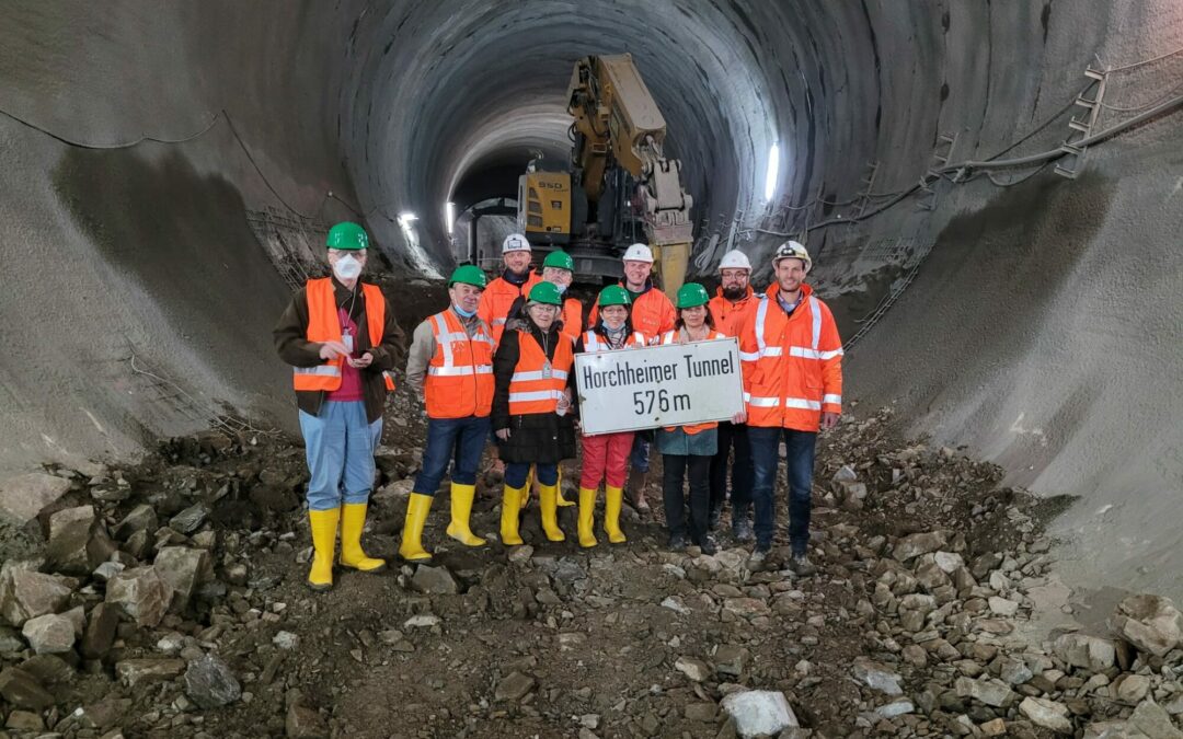 Übergabe Tunnelschild
