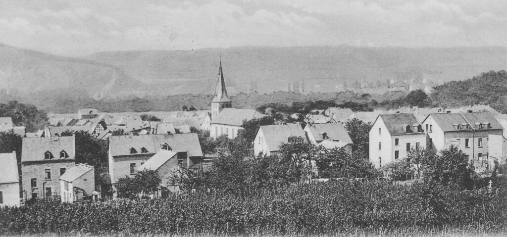 Horchheim um 1900 | Ansicht vom Dritteneimer Weg