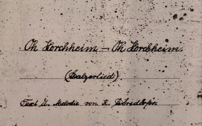 „O Horchheim, mein Horchheim“ – Heimatfreunde und Sänger des Männerchors nehmen Horchheimer Heimatlied auf